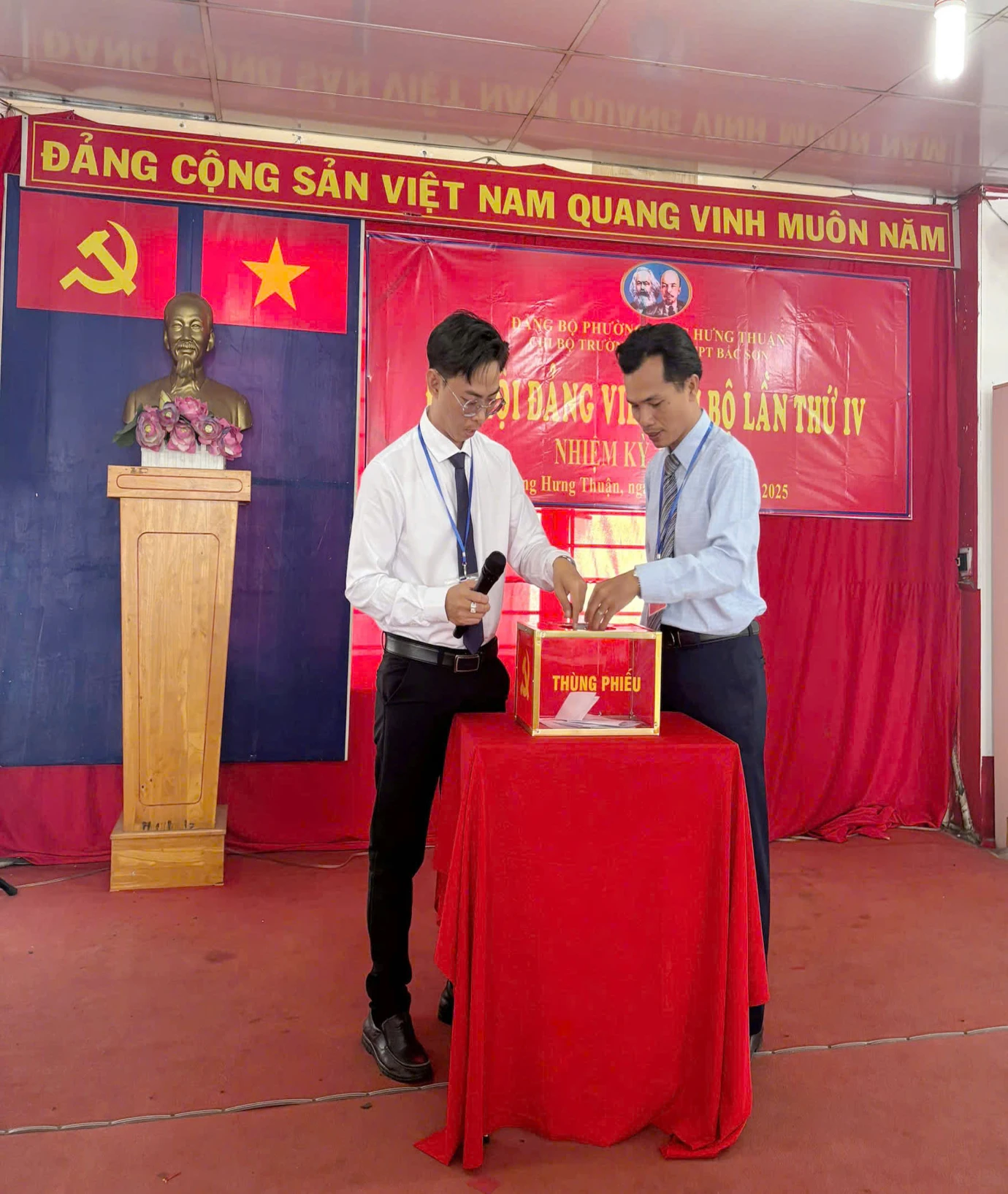 Đại hội chi bộ Trường THCS-THPT Bắc Sơn nhiệm kỳ 2025-2027