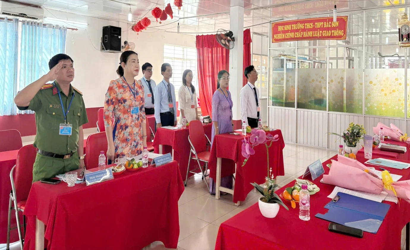 Đại hội chi bộ Trường THCS-THPT Bắc Sơn nhiệm kỳ 2025-2027