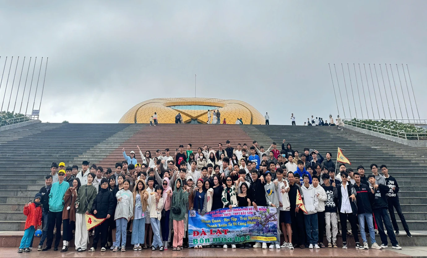 Hành trình khám phá Đà Lạt - Gắn kết yêu thương của học sinh Trường THCS-THPT Bắc Sơn
