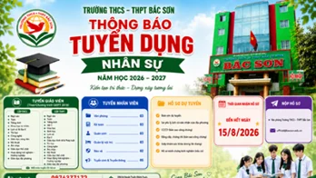 Thông báo tuyển dụng nhân sự