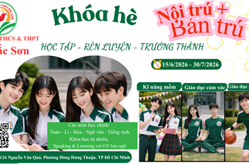Khóa hè Nội trú – Bán trú năm 2026