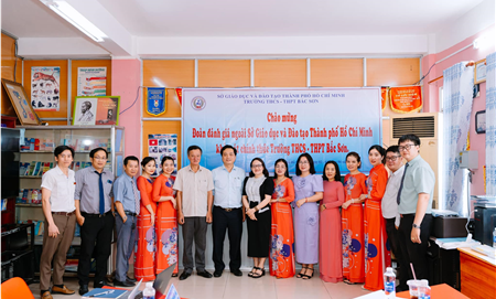 Khảo sát chính thức đánh giá ngoài về kiểm định chất lượng giáo dục Trường THCS – THPT Bắc Sơn