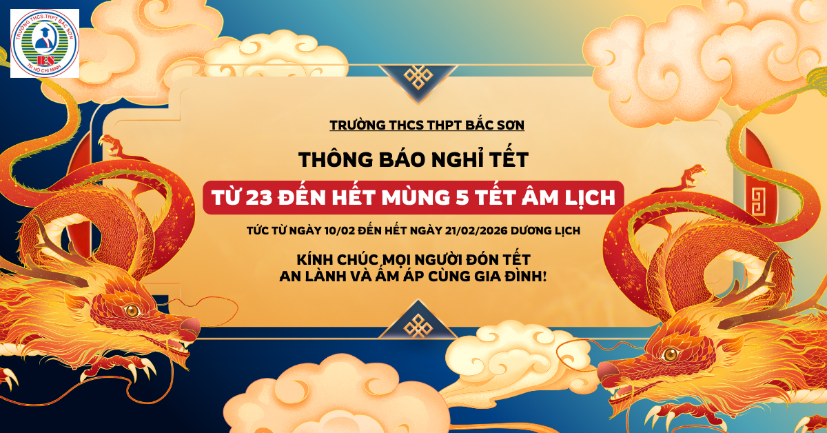 Thông báo nghỉ Tết